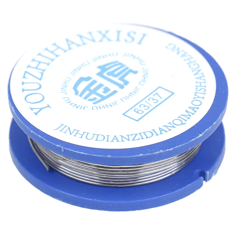 0.6mm 1pcs Solder Wire Reel Rosin Core Solder Soldering Welding Iron Wire Reel Welding Practice Flux soldering wire soldering tin wire welding wires