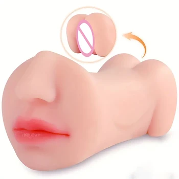 5D Realistic Male Masturbator – Artificial Vagina & Mouth Design | Oman & UAE Delivery (VIP42)