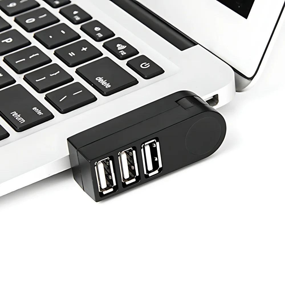 

1 шт., USB-адаптер для ноутбука, 3 порта