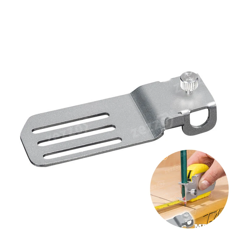 

1PC Tape Measures Fixed Clip Easy To Mark Scribing Drawing Lines Flexible Ruler Position Clamp Measuring Ruler Marker Tool