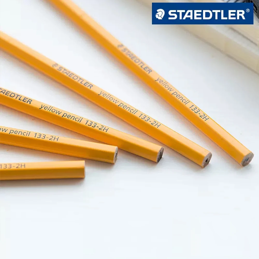 12 pcs STAEDTLER 134 Pencil With Eraser Pencils School Stationery Office  Supplies Drawing Sketch Pencil Student Art Supply HB/2B - AliExpress
