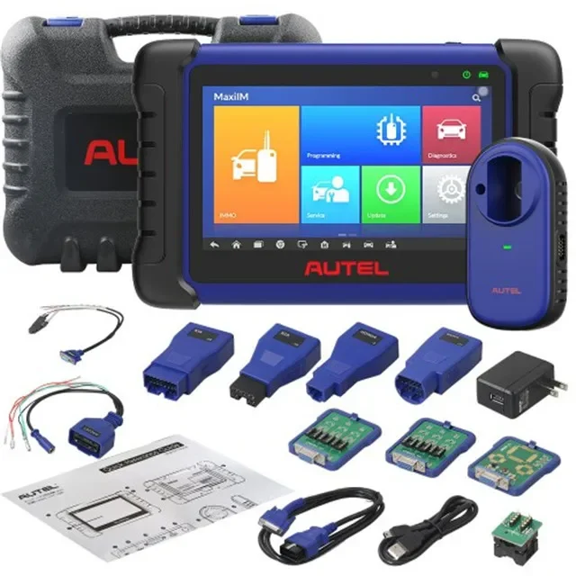 

Автомобильный сканер Autel MaxiIM IM508 OBD2, Оригинальный диагностический инструмент для программирования IMMO, программатор ключей autel, иммобилайзер