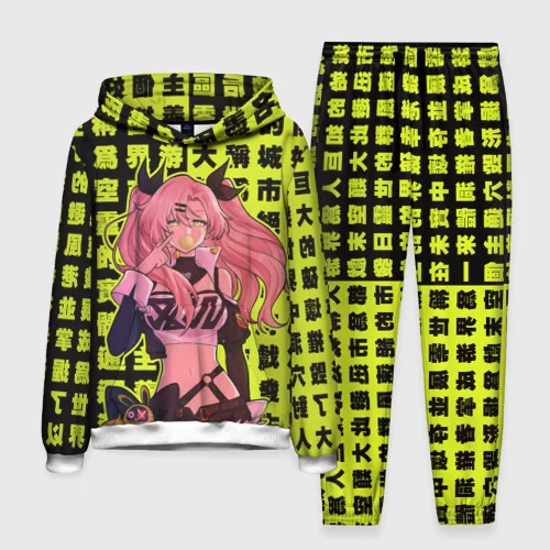 Popular Game Zenless Zone Zero Ellen Hoodies Pants Suit 3D Print Men Women Tracksuit Outfits Fashion Sweatshirt Jogger 2pcs Sets 5
