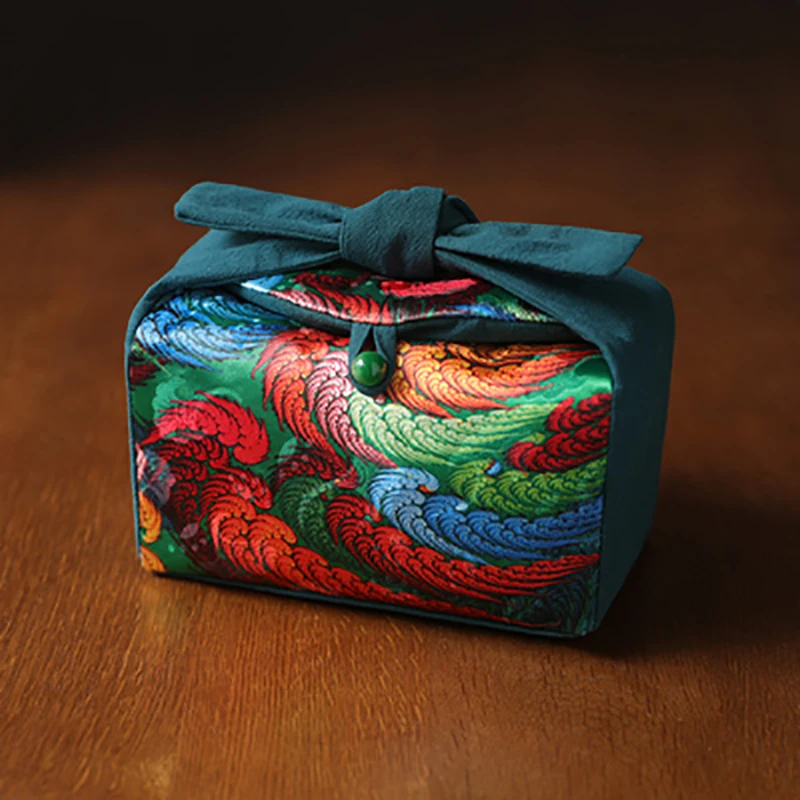 Outdoor Travel Teaware Storage Bag Cotton Material Tea Cozies Portable For One Teapots Two Cups Tea Set Cozies Ceremony Decor