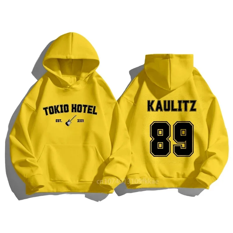 Tokyo Hotel Men Women Cotton Hoodie Kaulitz Hoodies Band Luxury High Quality Hooded Sweatshirt Spring Autumn Printed Pullover