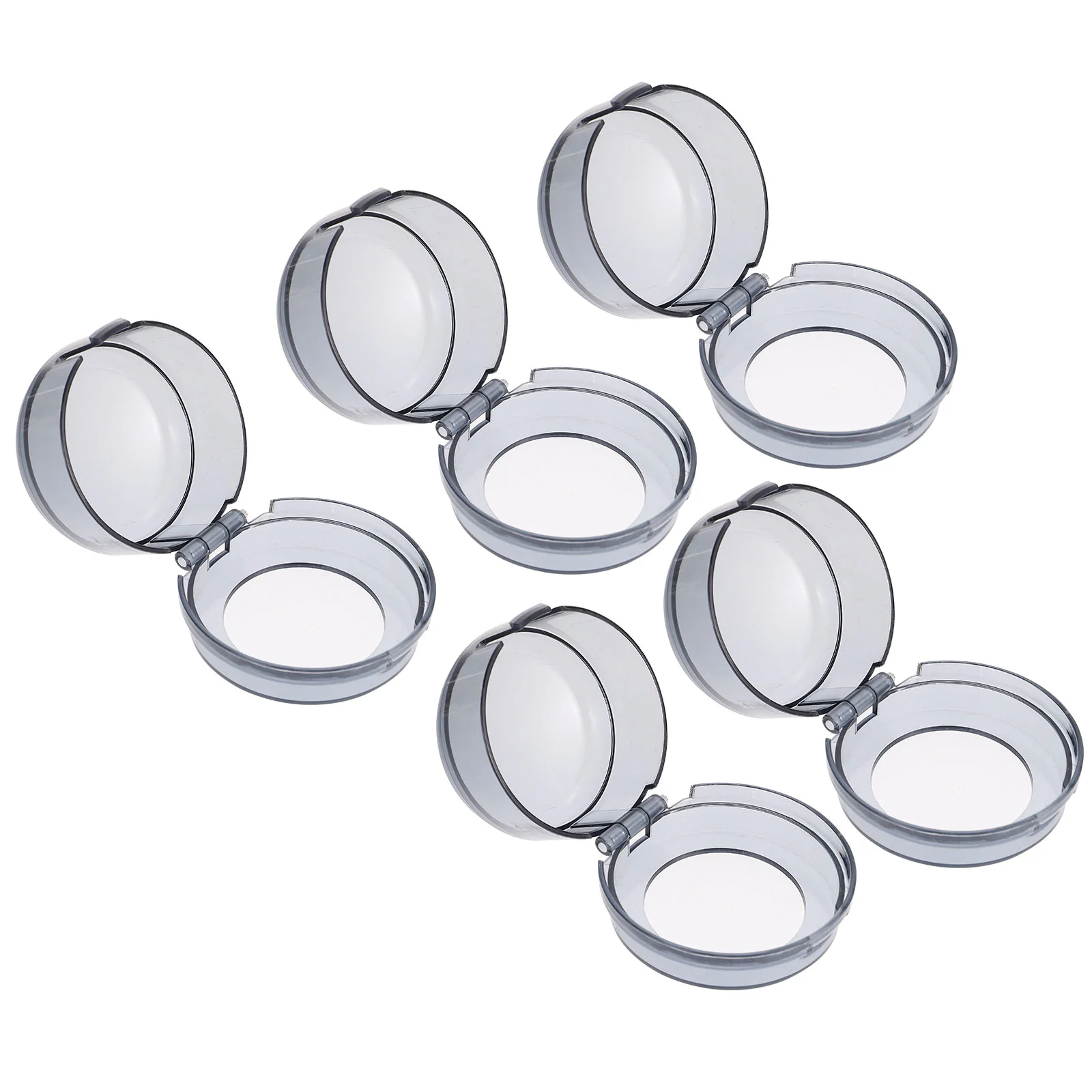 

5 Pcs Switch Cover Cooker Knob Black Door Knobs Stove Covers for Child Safety Trace Plastic Gas