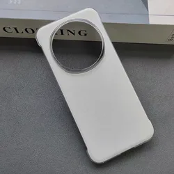 Honor Magic 8 Series Vegan Leather Fingerprint - Resistant Shockproof Case for Magic 8Pro (White)