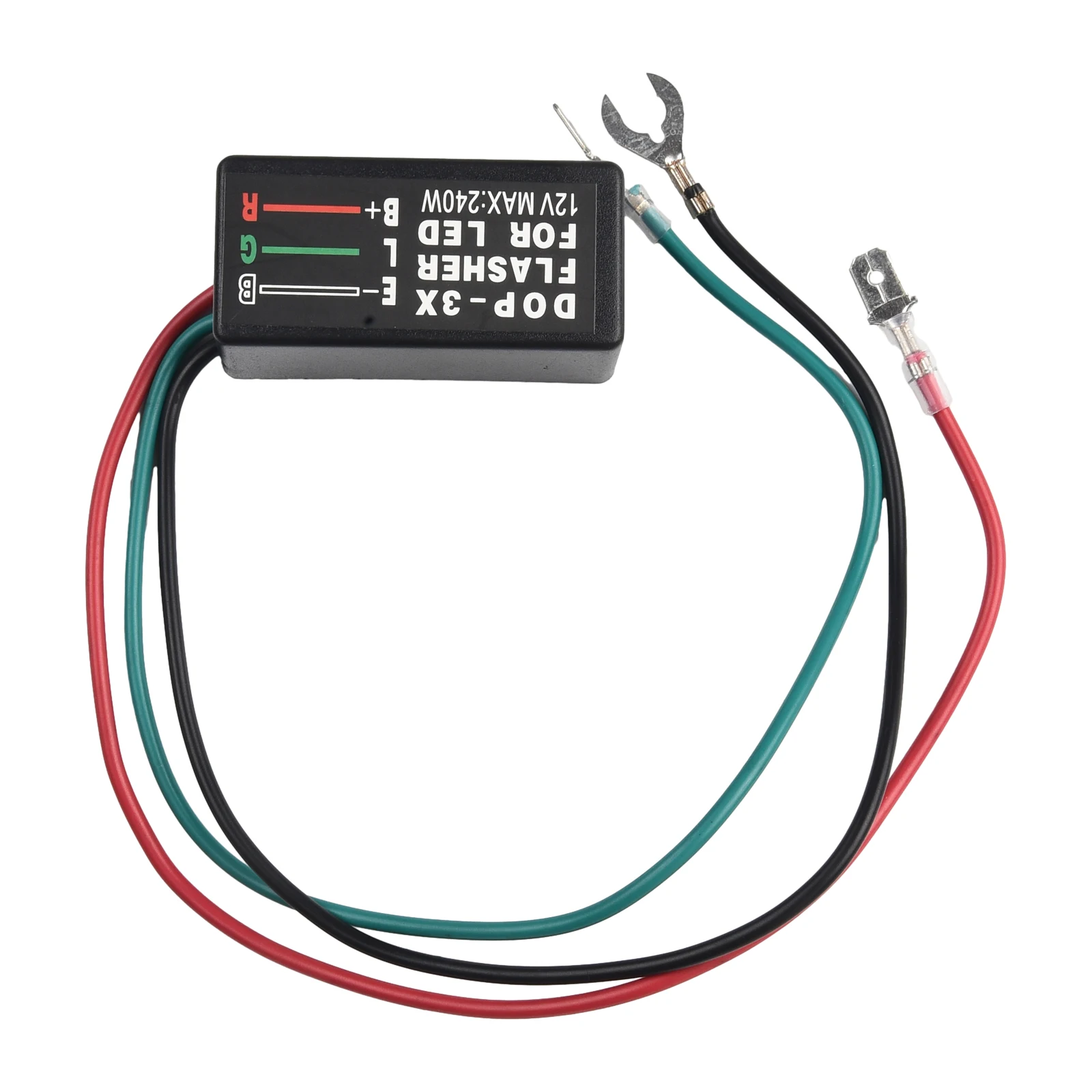 CF14 3-Pin LED Indicator Relay Flasher – Universal Turn Signal Flasher For Cars With LED Lights