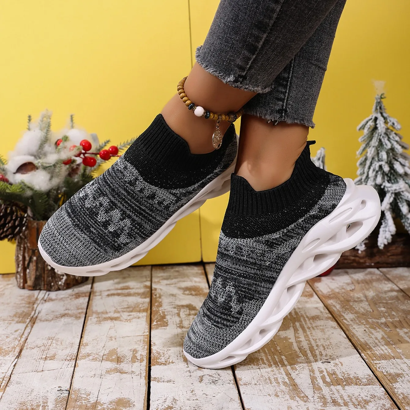 Women's Breathable Mesh Sneakers Comfortable Walking Shoes Summer_voghion.com
