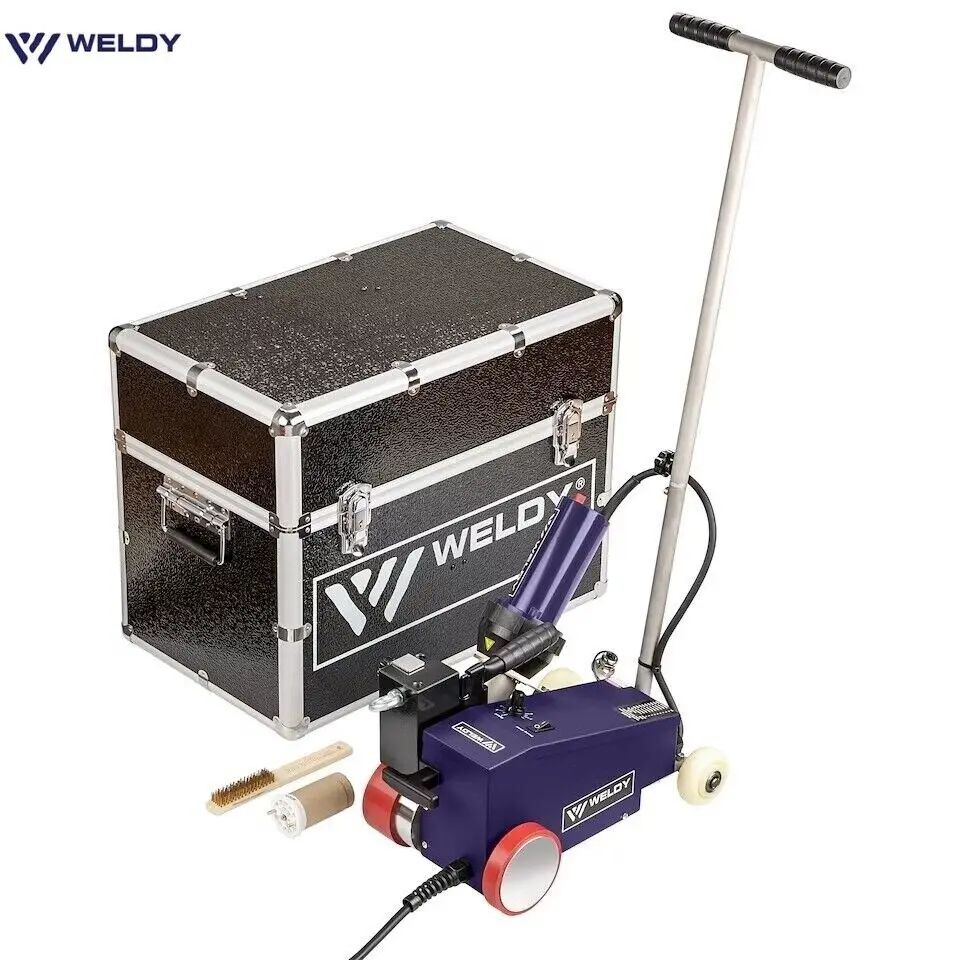 3500W RW3400 Roofer Auto TPO PVC Membrane Hot Air Welder + 40mm Overlap Nozzle