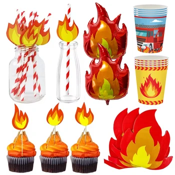 Fire Theme Disposable Party 1