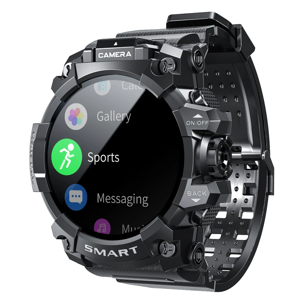 

LOK MAT APPLLP 6 Android 9.0 Smart Watch Phone GPS 4G WIFI 1.6'' 4+64GB 5MP Smartwatch Exercise Record Sports Tracker