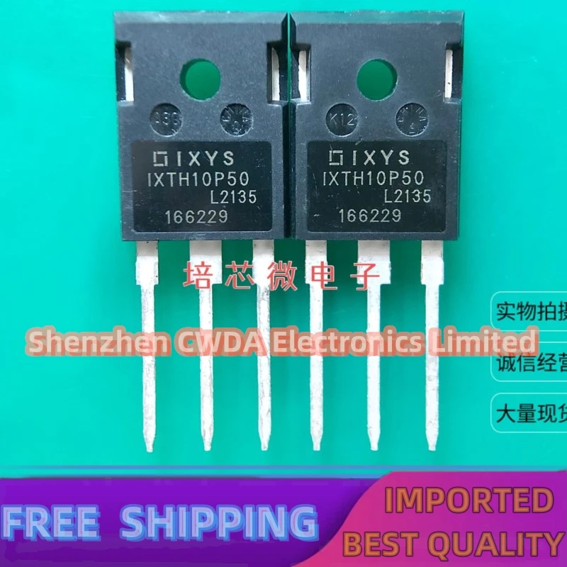 

10PCS-20PCS IXTH10P50 TO-247 10A/500V MOS In Stock Can Be Purchased