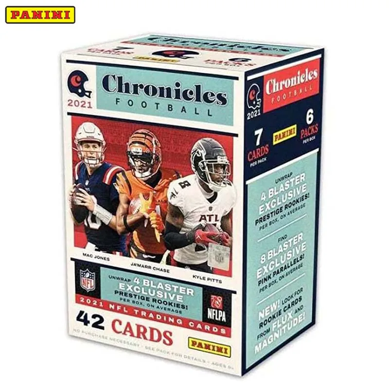 

2021 Panini Chronicles Football Nfl Rugby Official Box Star Card Series Star Collectible Cards Limited Fan Card Commemorate Gift