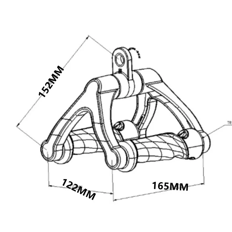 Ergonomics V-Shaped Rowing Bar 360&deg;Rotating V-Handle Biceps Triceps Back Workout T-bar Row LAT Pull Down Cable Machine