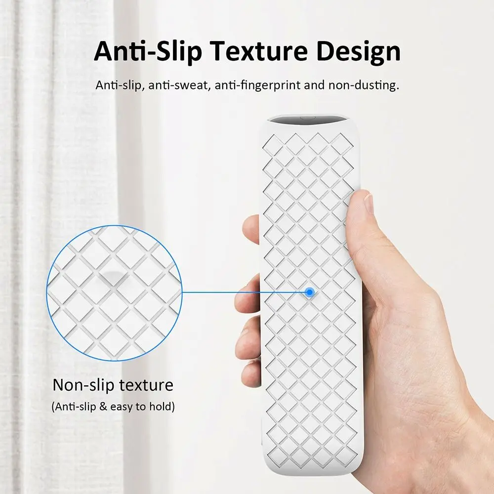 Silicone Remote Control Case Shockproof Plain Color Remote Protector Protective Case for Onn. Android TV FHD Streaming Stick silicone remote case silicone remote cover silicone remote sleeve remote controller cover silicone case protector