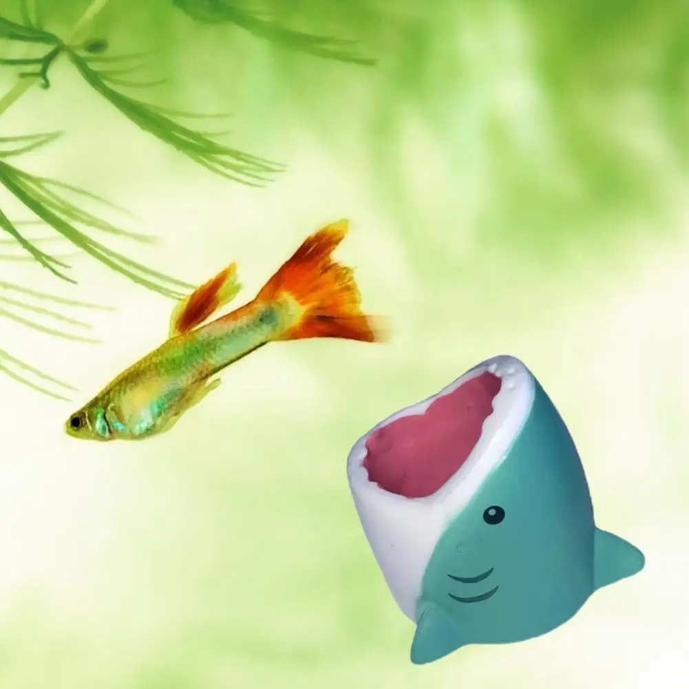 Fish Tank Ornament Ocen Series Shark Head Statue Cartoon Underwater Animal Sculpture Aquarium Landscaping Decor