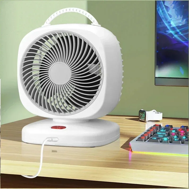 Description Picture 6 of itemPortable rechargeable mini fan, strong wind, small, desktop, office, home