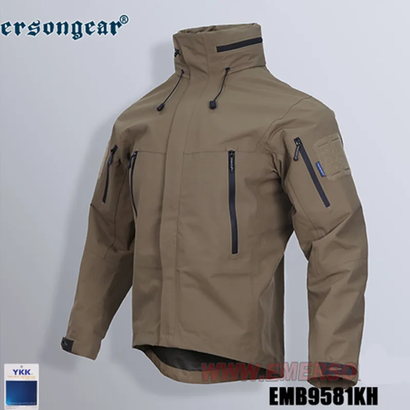 thumbnail image 1 of Chaqueta de traje de asalto táctico Emerson con etiqueta azul Brambles, conjunto de abrigo de combate, calidez, a prueba de viento, para exteriores, ciclismo, senderismo, acampada, 1 of 5