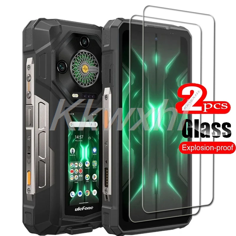 2 pièces 9H HD pour Ulefone Armor 33 Pro 6.95 "couvercle en verre trempé sur Armor33Pro Armor33 33Pro protecteur d'écran Film Transparent