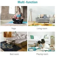 Mandala Area Rug in Bold Boho Maximalist Style Sacred Geometry Carpet for Whimsigoth Home Decor Meditation or Living Room - Image 6