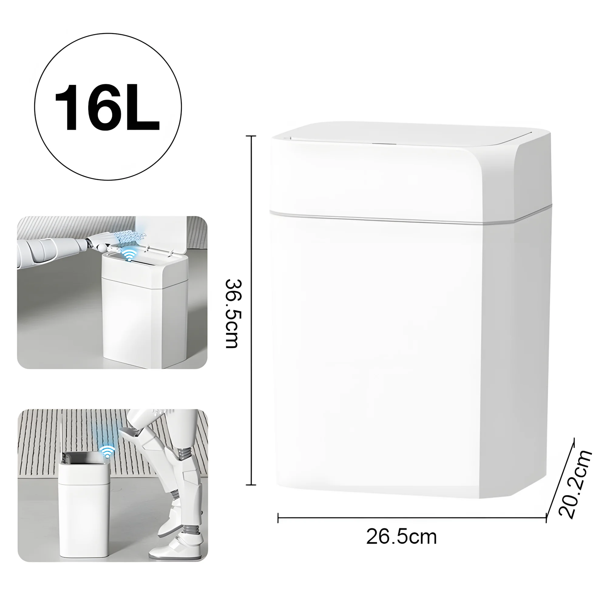 16L white Battery