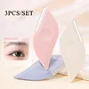 3pcs Set Macro Eyebrow Trimmer Eyebrow Razor Portable Non-slip Easy to Handle Hair Shaver Eye Brow Remover Beauty Tools 1