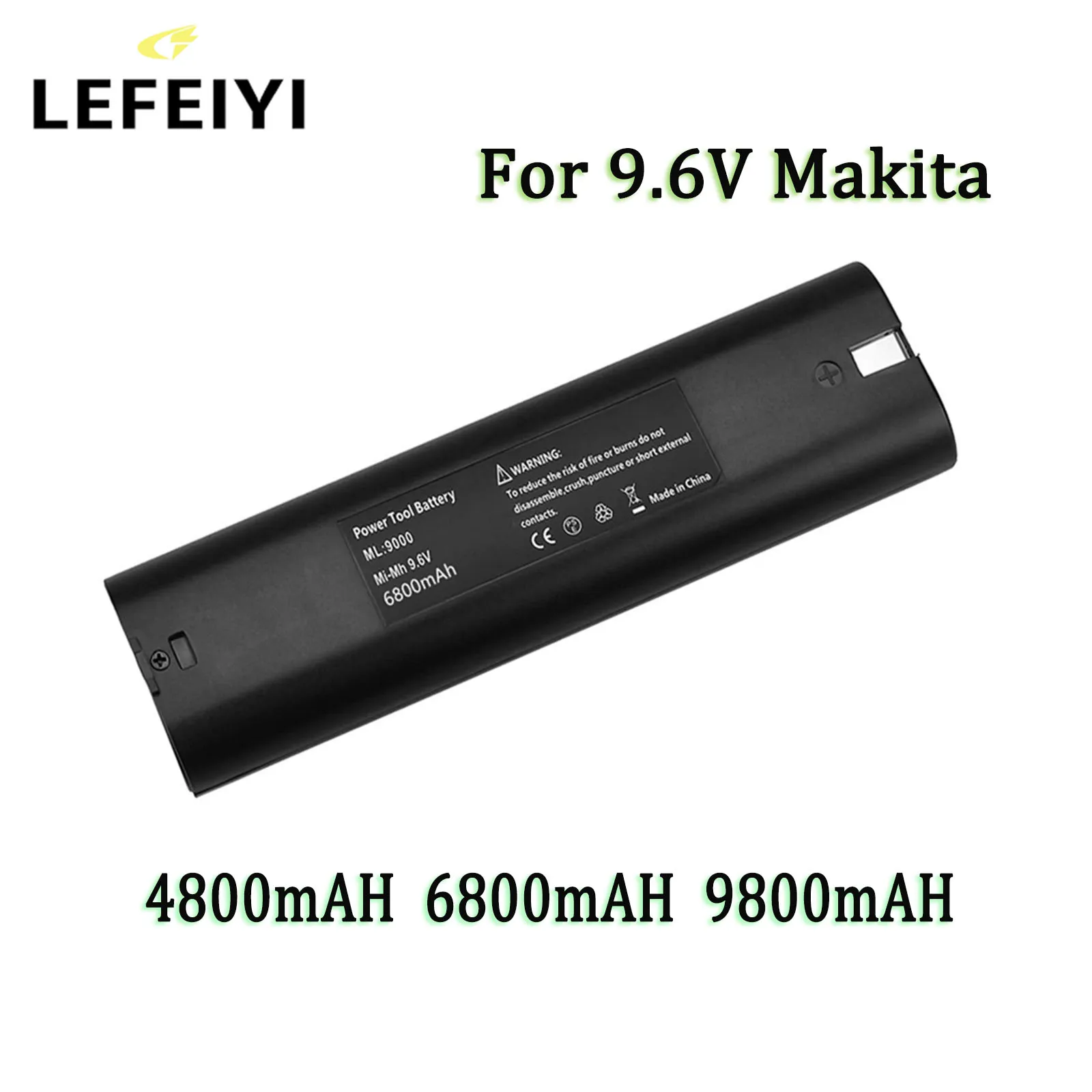 

Никель-металлогидридный аккумулятор 9,6 в 4800/6800/9800 мАч для электроинструмента MAKITA, запасные части