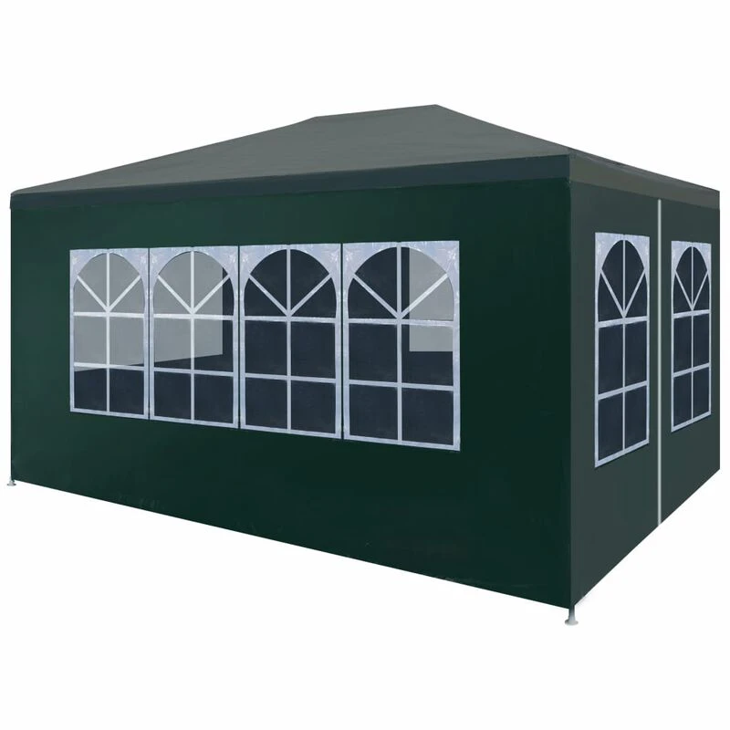 Demonstreer stewardess waarom niet 3x3M/3x4m/3x6m/3 x12 m Green Garden Gazebo party tent for outdoor parties  and gatherings| | - AliExpress