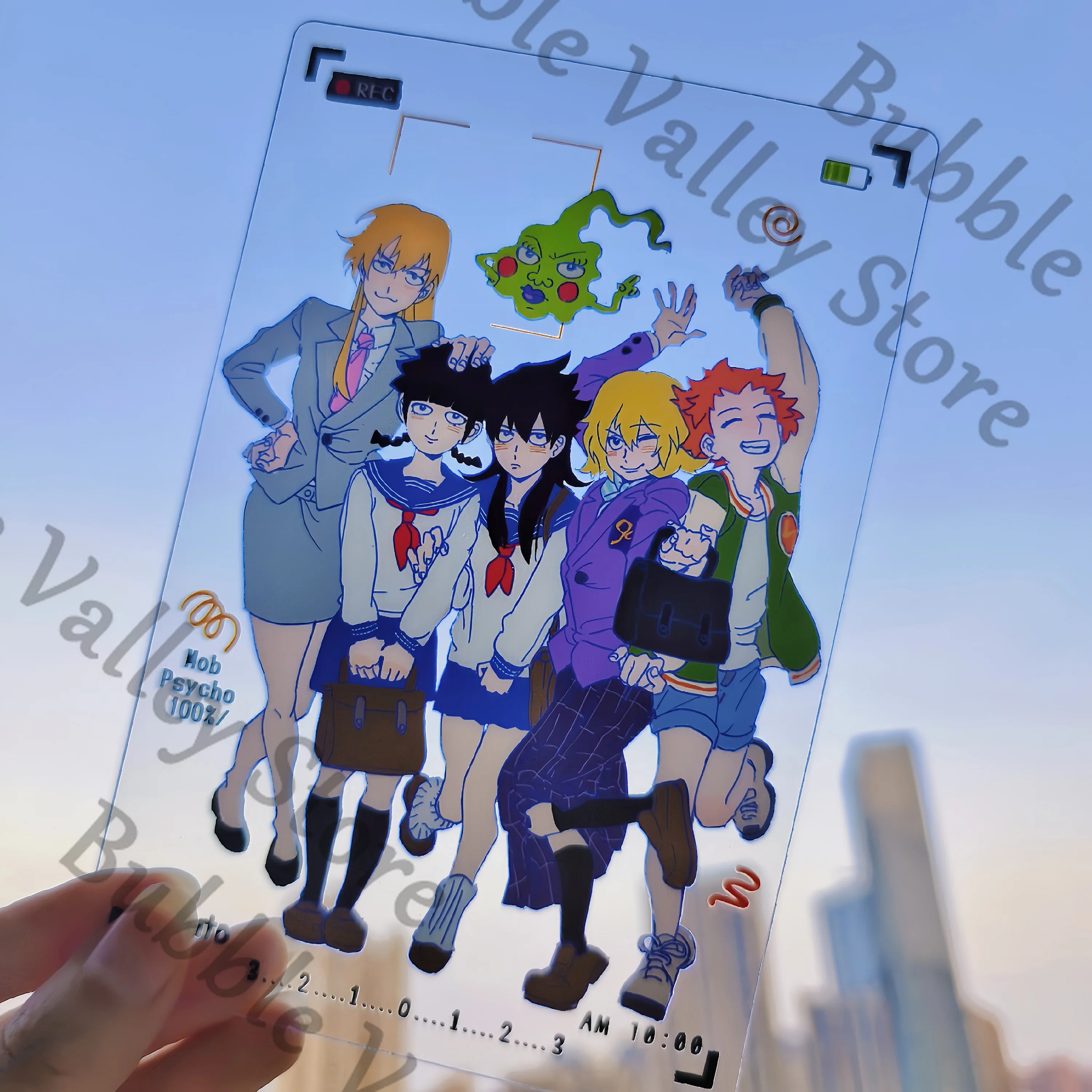 Figura Reigen Arataka De Mob Psycho 100 – 10 Cm, PVC, Ideal Para Escritorio, Colección Y Regalo