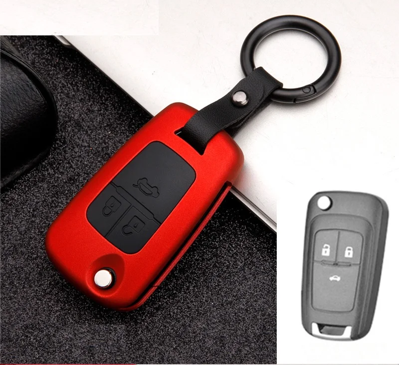 Car Key Case Carbon fiber ABS for Chevrolet Cruze Aveo Trax Opel Astra Corsa Meriva Zafira Antara J Mokka Insignia for Buick key case,key case cover,car key shell