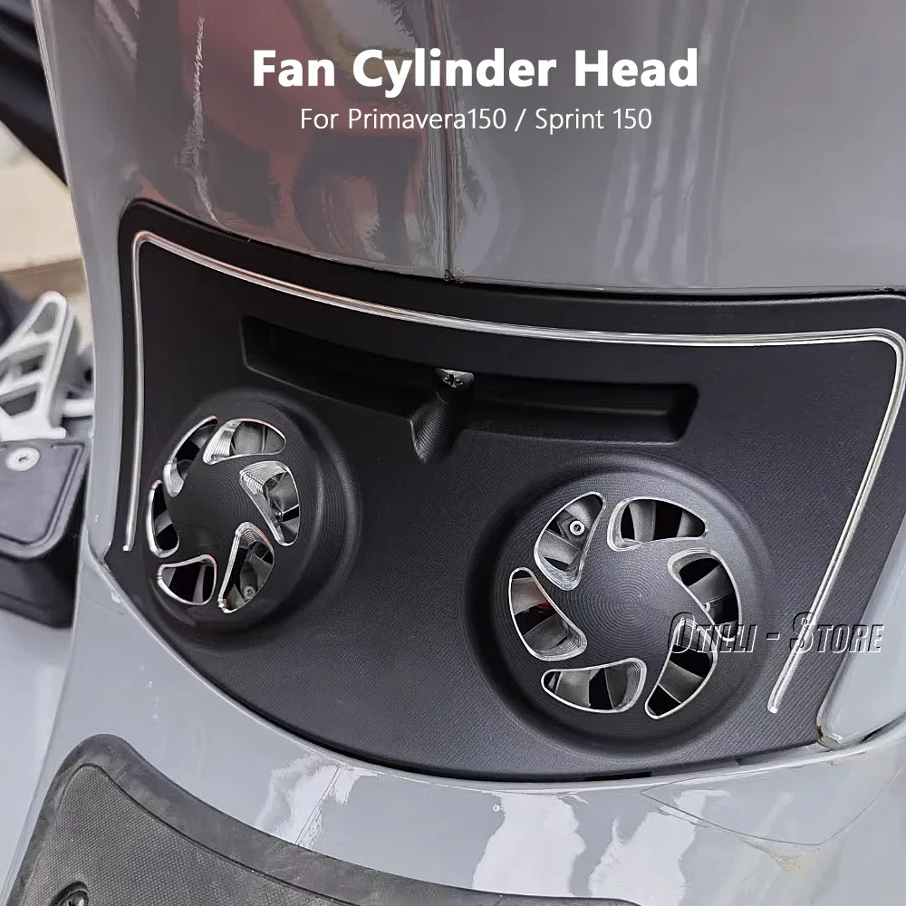 Motorcycle Accessories For Vespa Primavera 150 Sprint 150 Aluminium Cylinder Head Protector Cover Cooling Cover Decorative