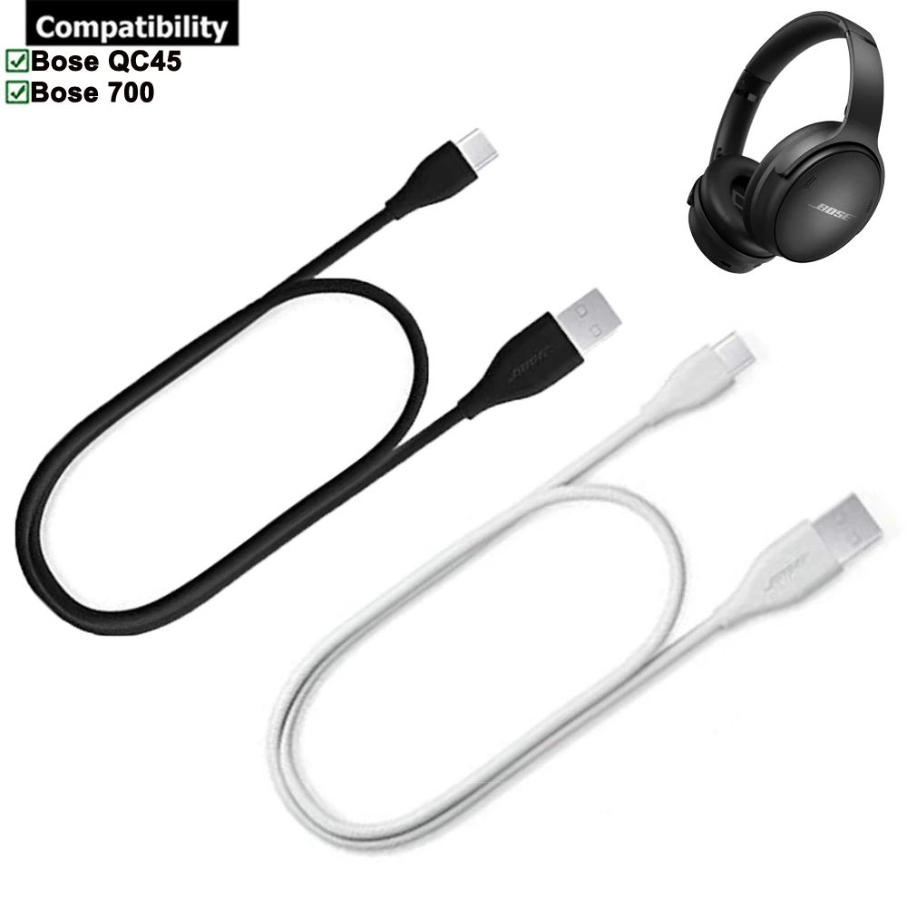 Replacement USB Type C USB C Fast Cable Cord For Bose QuietComfort 700 NC700 Headphones|Earphone Accessories| - AliExpress