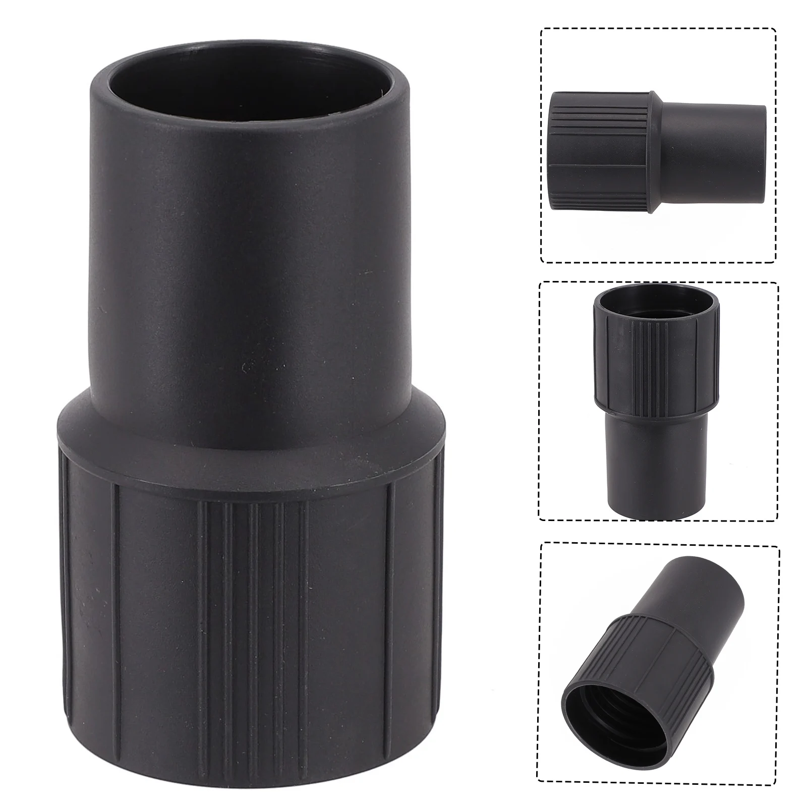 Vacuum Cleaner Hose Connecting Adapter For Threaded Hose Inner 38mm Outer 45mm Vacuum Hoses Adapters Cleaning Tool Replacement inner 38mm outer 45mm industrial vacuum cleaner bellows straws thread hose soft pipe durable vacuum cleaner parts original oem