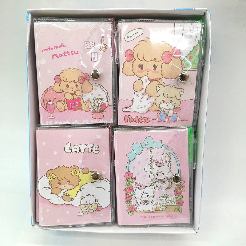 Sanrio-Mini Hand Ledger Notebook, Magnetic Buckle Coil