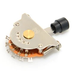 Multi-Way Electric Guitar Switch with Tips and Screws - Premium Guitar Accessory (4 Way)