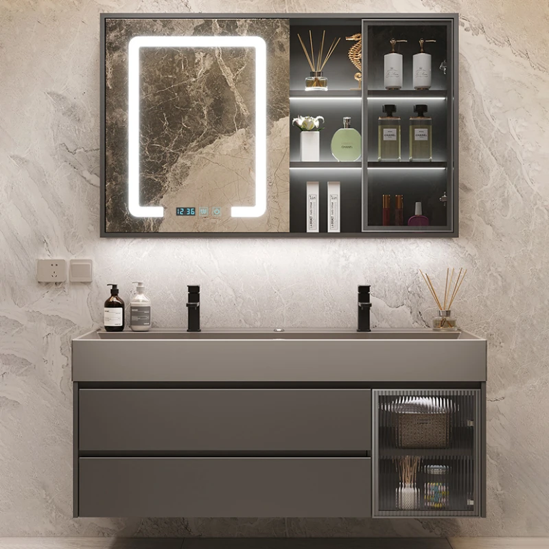 Accessori Per Lavabo Cassetto Mobiletto Del Bagno Display Moderno Lithopsmobiletto Del Bagno Vanity Toilet Armario Banheiro Mobili Per La Casa Yq