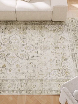 Artistic Persian Type Carpet Luxury Bohemian Decorative Rugs Comfortable Soft Living Room Carpets Machine Washable Bedroom Rug 3