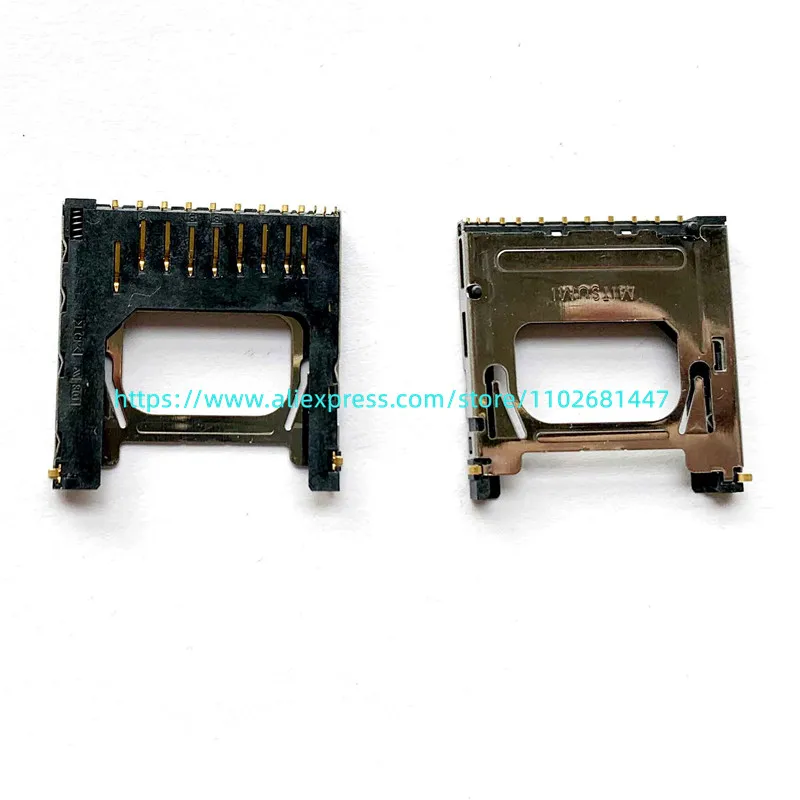 1PCS NEW For Pentax K100 Card Slot Sd Memory Card Slot Holder for huawei p smart 2019 p8 lite holder slot sd dual