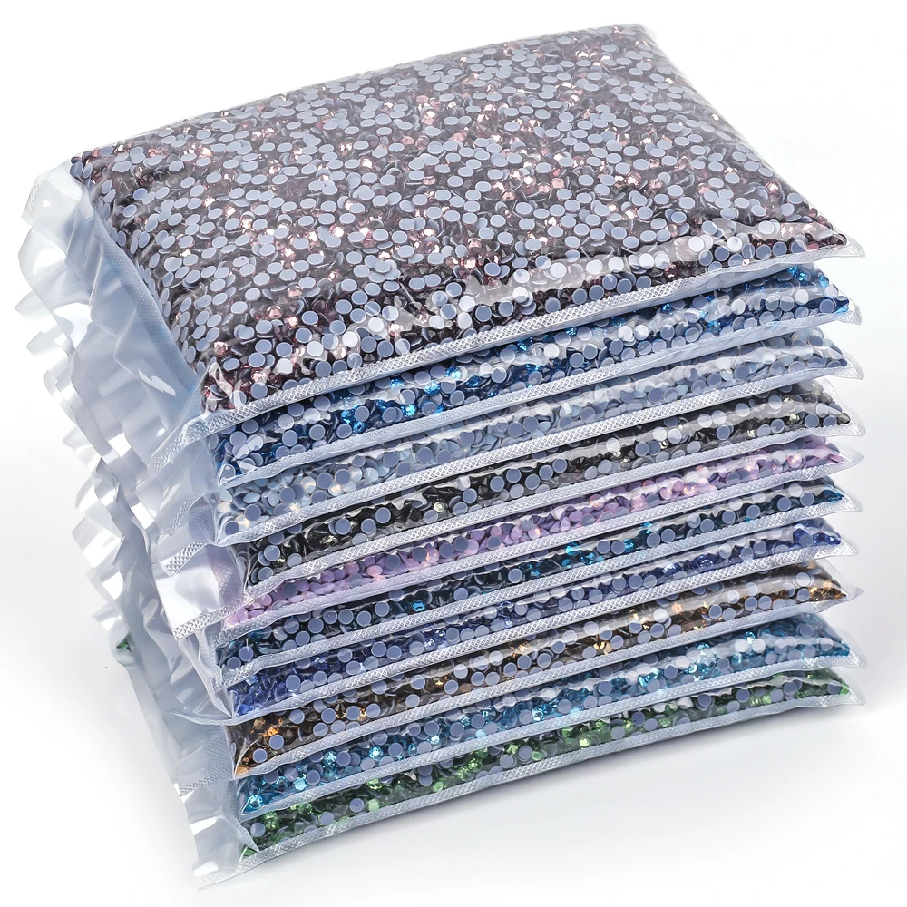 

Big Bag 100Gross SS8 42Colors Wholesale Top Quality Better DMC Hotfix Rhinestones Crystal