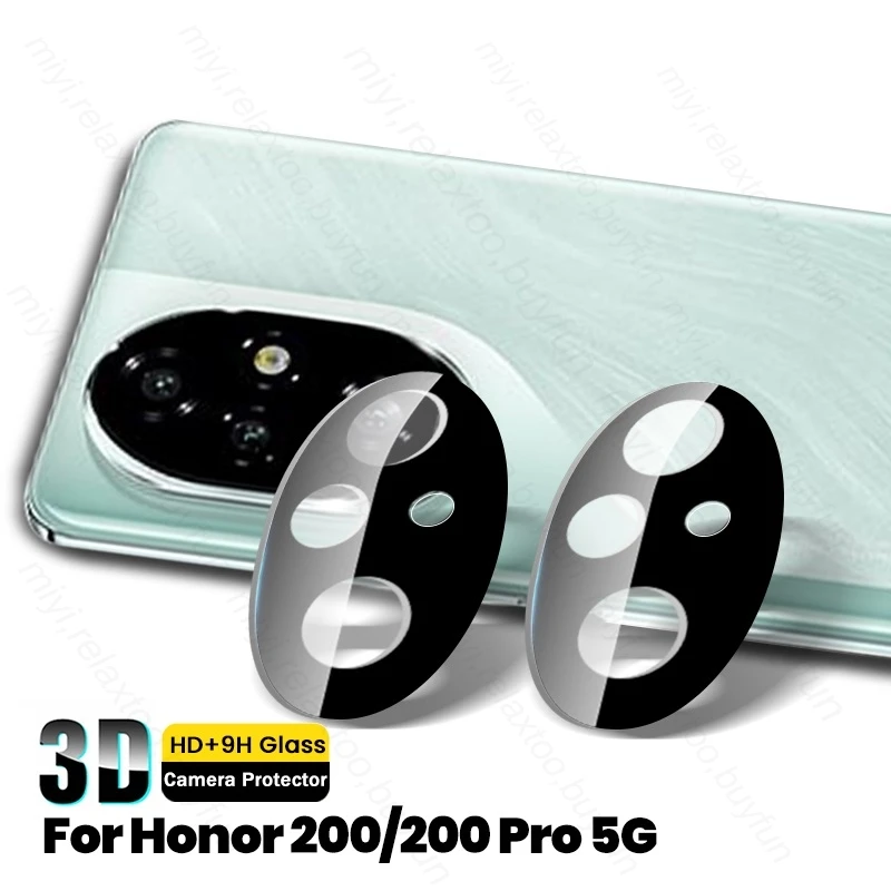 3D Curved Glass Camera Protector For Honor200 2PCS