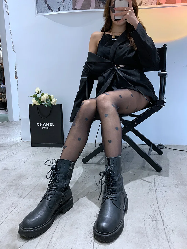 Sexy Women Pantyhose Tights Seamless Sexy Lace Mesh Fishnet Pantyhose Summer Nylon Love Print Tight Stocking Female Hosiery Sexy Women Pantyhose Tights Seamless Sexy Lace Mesh Fishnet Pantyhose Summer Nylon Love Print Tight Stocking Female Hosiery