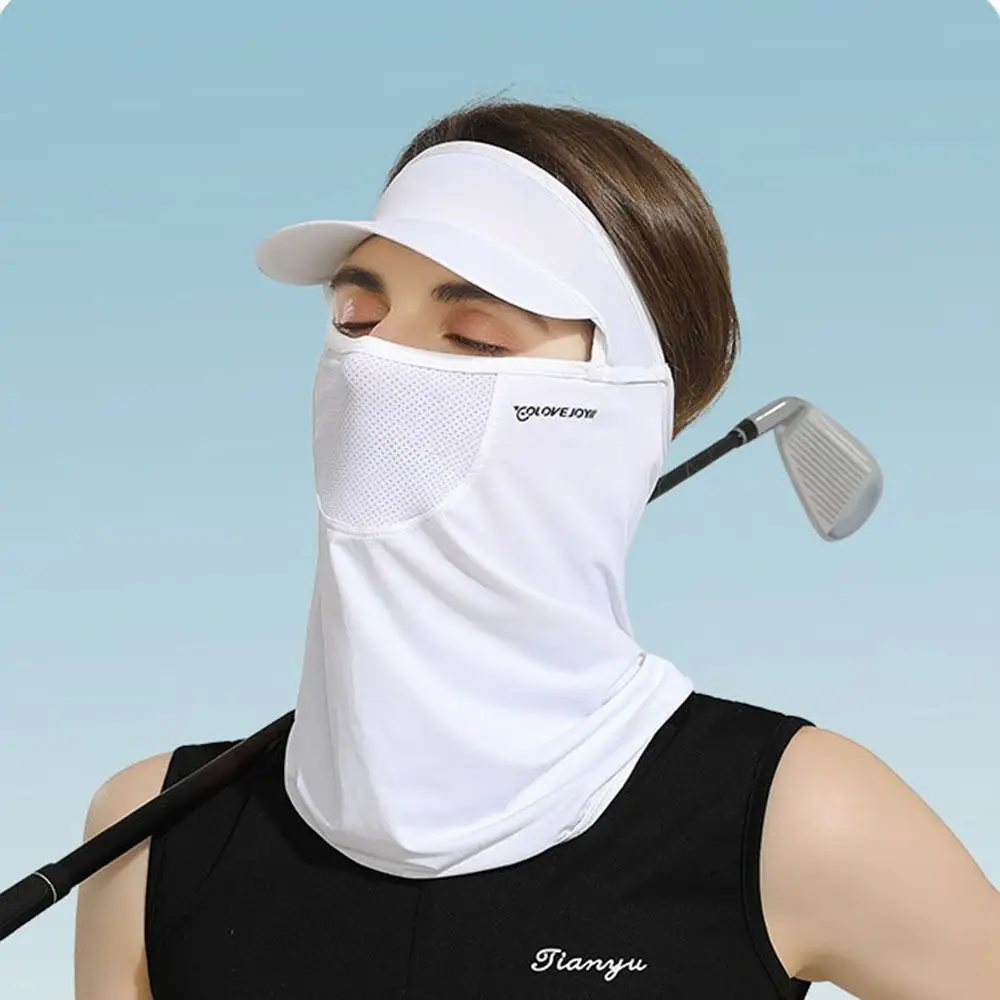 

Sun Proof Bib UV Protection For Men Sports Golf Hiking For Women Riding Ice Silk Mask Face Cover Face Scarves Neck Scarf