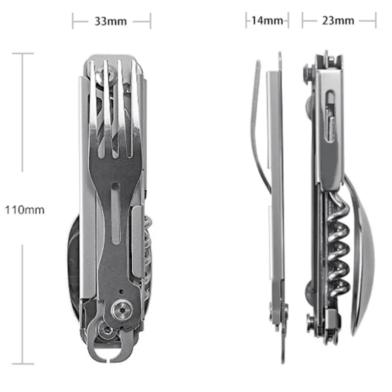 Portable Folding Cutlery Set 5