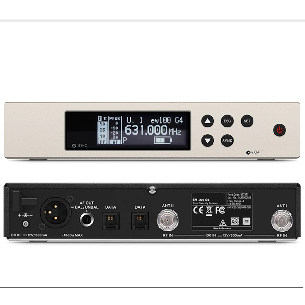 Paulkitson EW135g4 EW100g4 Professional Wireless Microphone System With E835s Haneheld Bodypack Headset Uhf True Diversity Mic