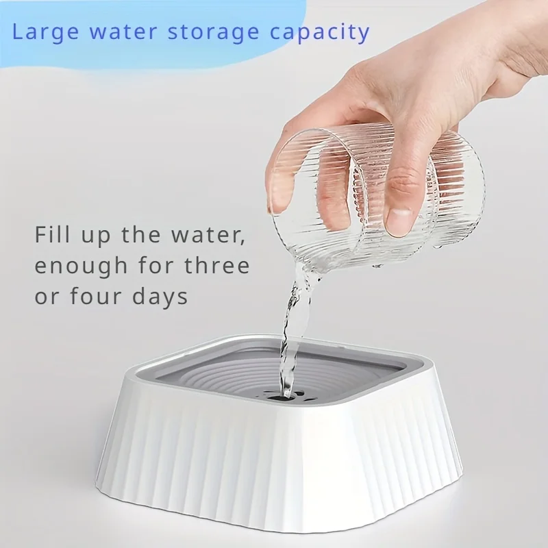 Splash-Proof Floating Pet Water Bowl – Large Capacity No Spill for Dog & Cat Sb9e428b649ed458eb5e369d3d5b37eb6A