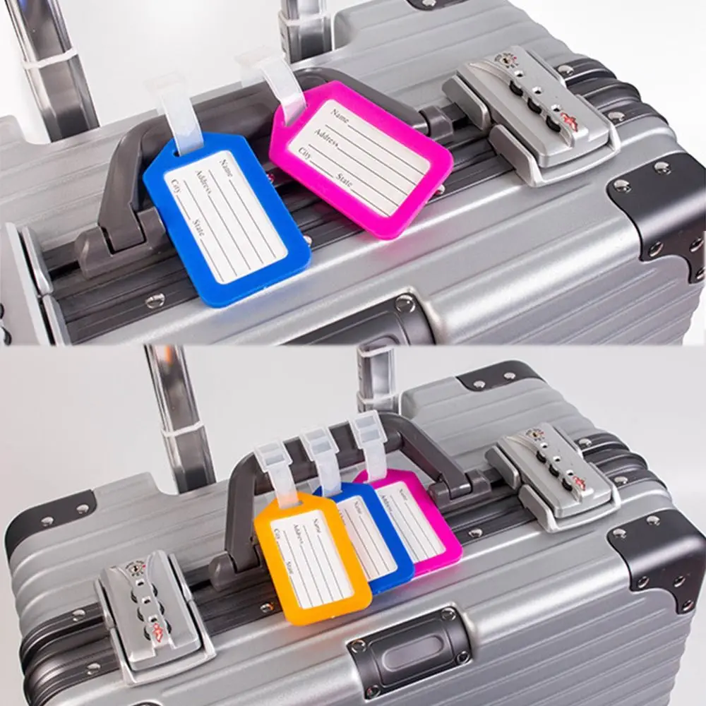 

Check-in Holiday Travel Handbag Label Information card Boarding Pass Luggage Tag Aluminum Alloy Listing Airplane Suitcase Tag