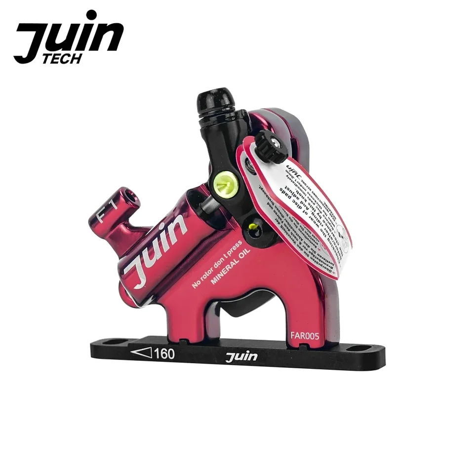 Juin Tech F1 bicycle disc brake caliper line pull hydraulic