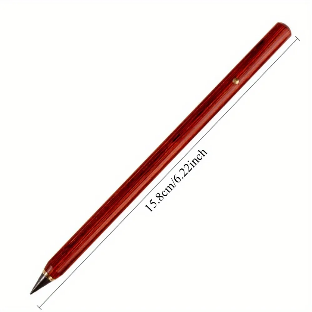 2 Pcs Pen+5 Pcs Nib Writing Tools HB Unlimited Writing Pencil Ink Writing Eternal Pencil Smooth Writing Creative Sketching - 4