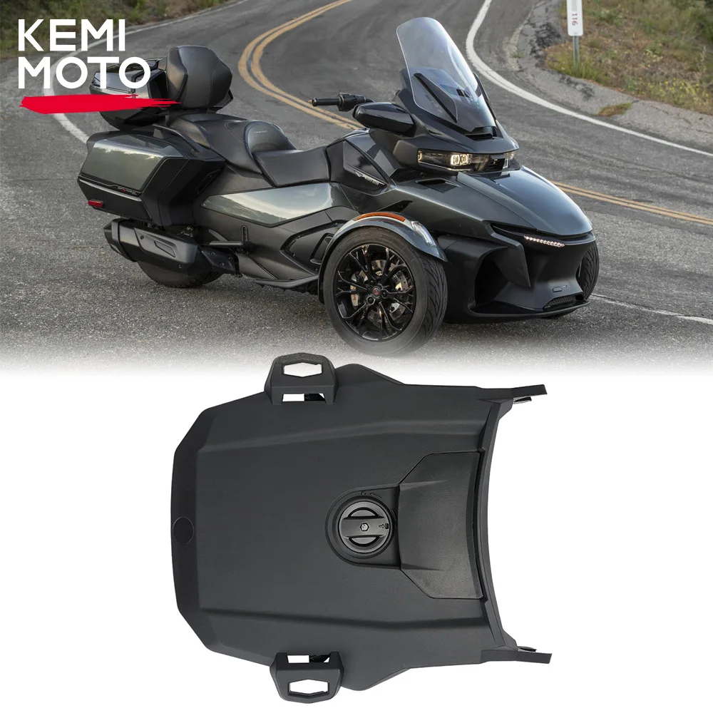 KEMIMOTO 3-Wheel Motorcycle Rear Rack Kit Black Support Rack HDPE 219400973 for Can-Am Spyder RT 2020 2021 2022 2023 custom cnc vzbot handle support kit for 2wd awd vz235 330 3d printer or other 2020 aluminum profile machines